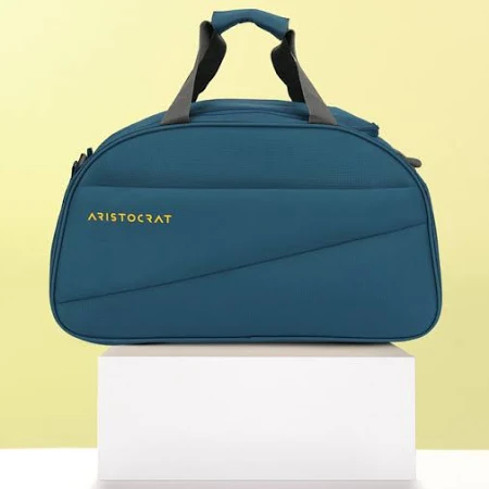 Aristocrat Teal Blue Small Duffle Bag